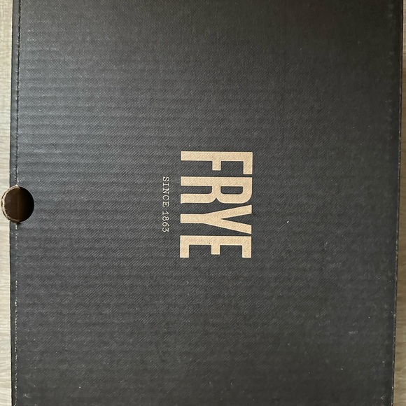 Frye peep toe booties, size 8.5, ash color - Picture 2 of 6